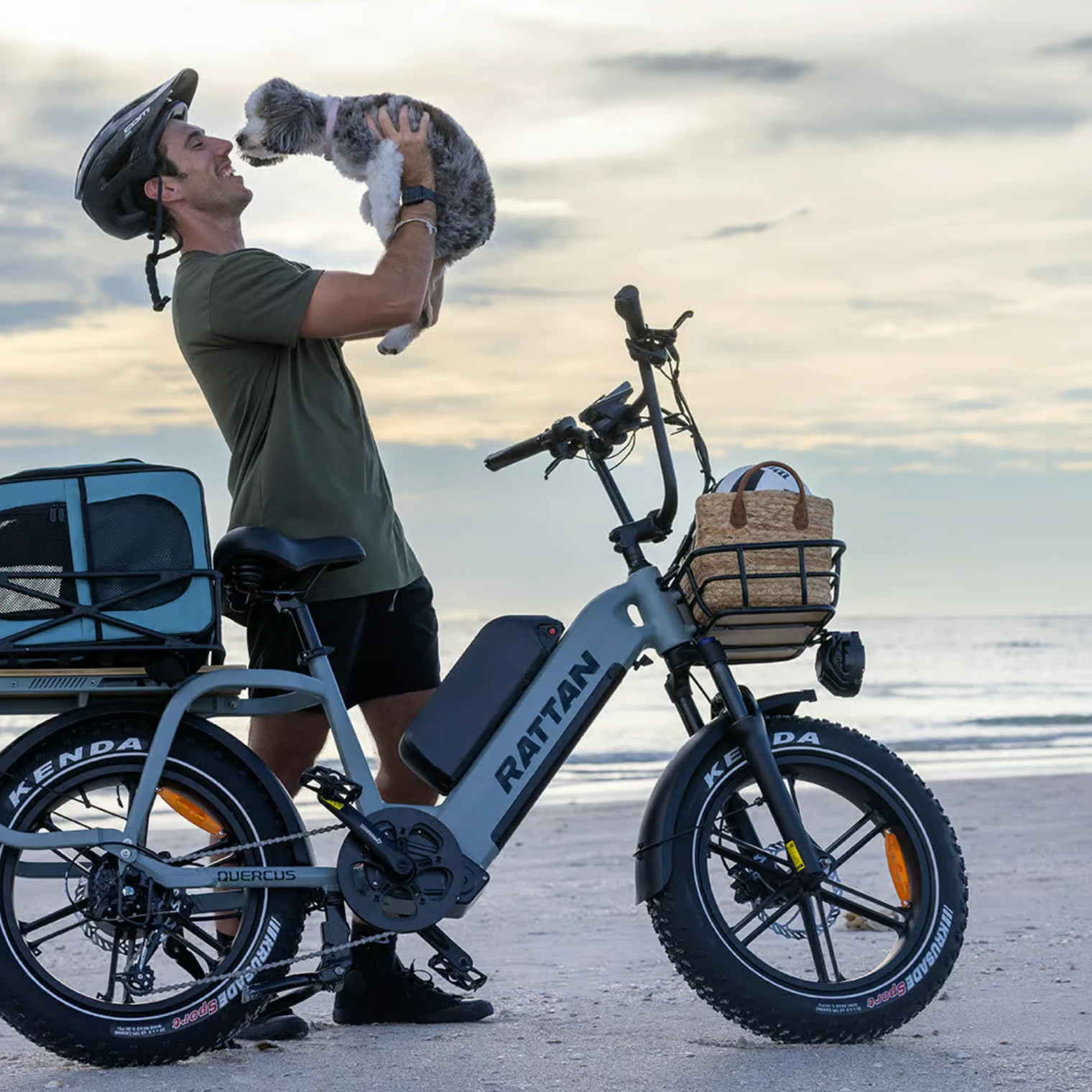 Rattan's New Quercus E-Bike Gets Two Batteries And Can Haul 450 Pounds