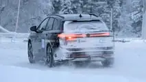 Photo d'espionnage de la Volkswagen ID.7 Tourer 2024