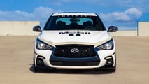Infiniti Q50 Red Sport Custom for 2023 SEMA