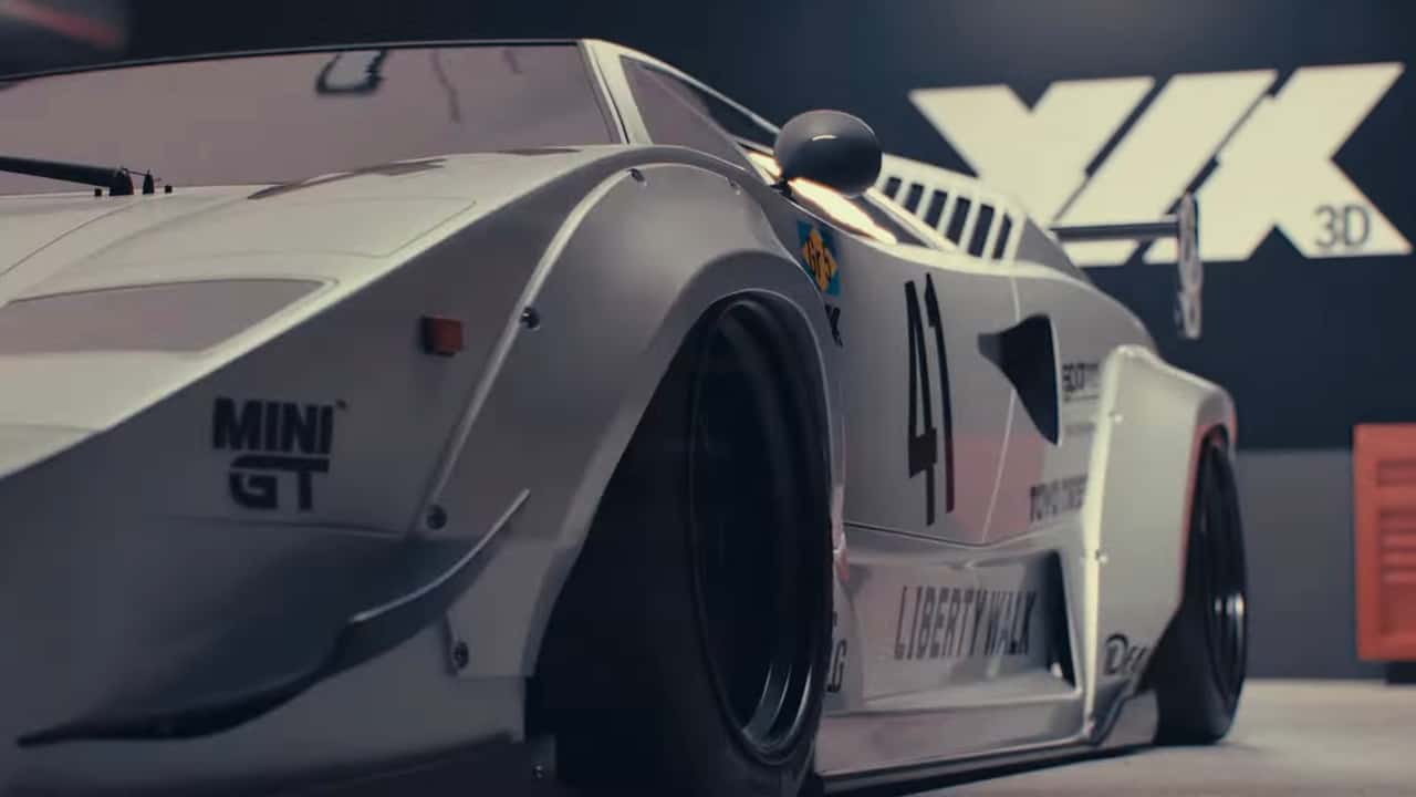 Lamborghini Countach Liberty Walk Widebody Kit