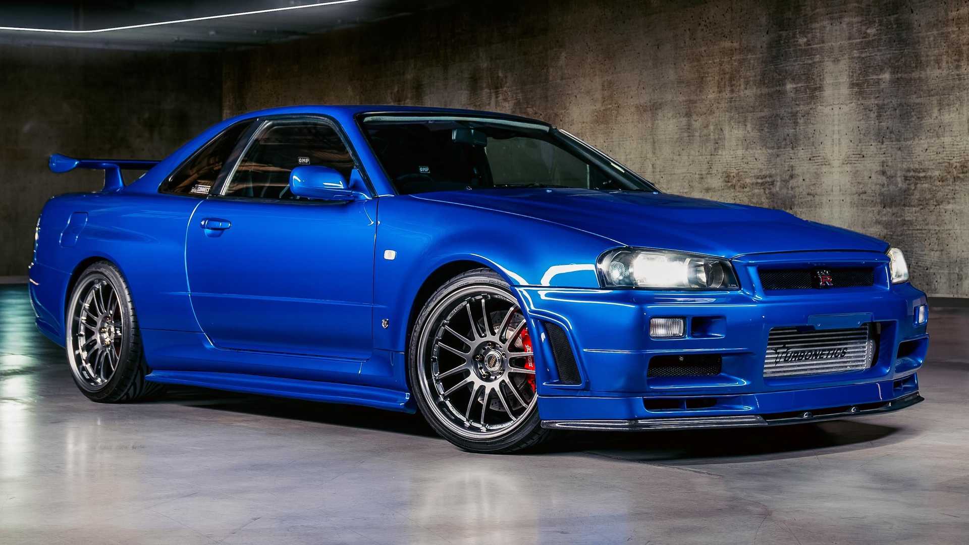 Nissan R34 Skyline Driven By Paul Walker In Fast And Furious Heads To 