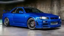 Nissan Skyline R34 GT-R by Kaizo Industries Driven by Paul Walker in Fast and Furious Bonham's Auction
