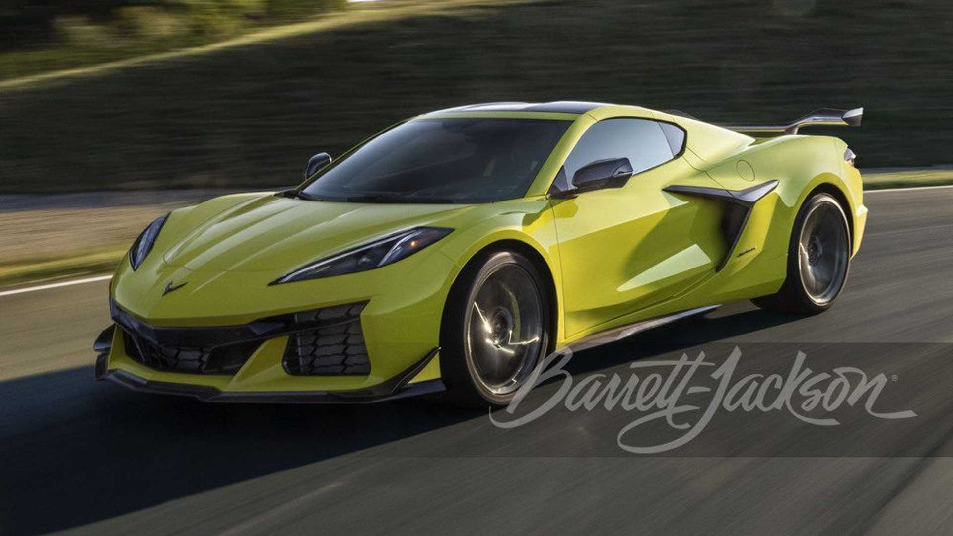 Barrett-Jackson To Sell First Mid-Engined 2023 Corvette Z06 In Scottsdale