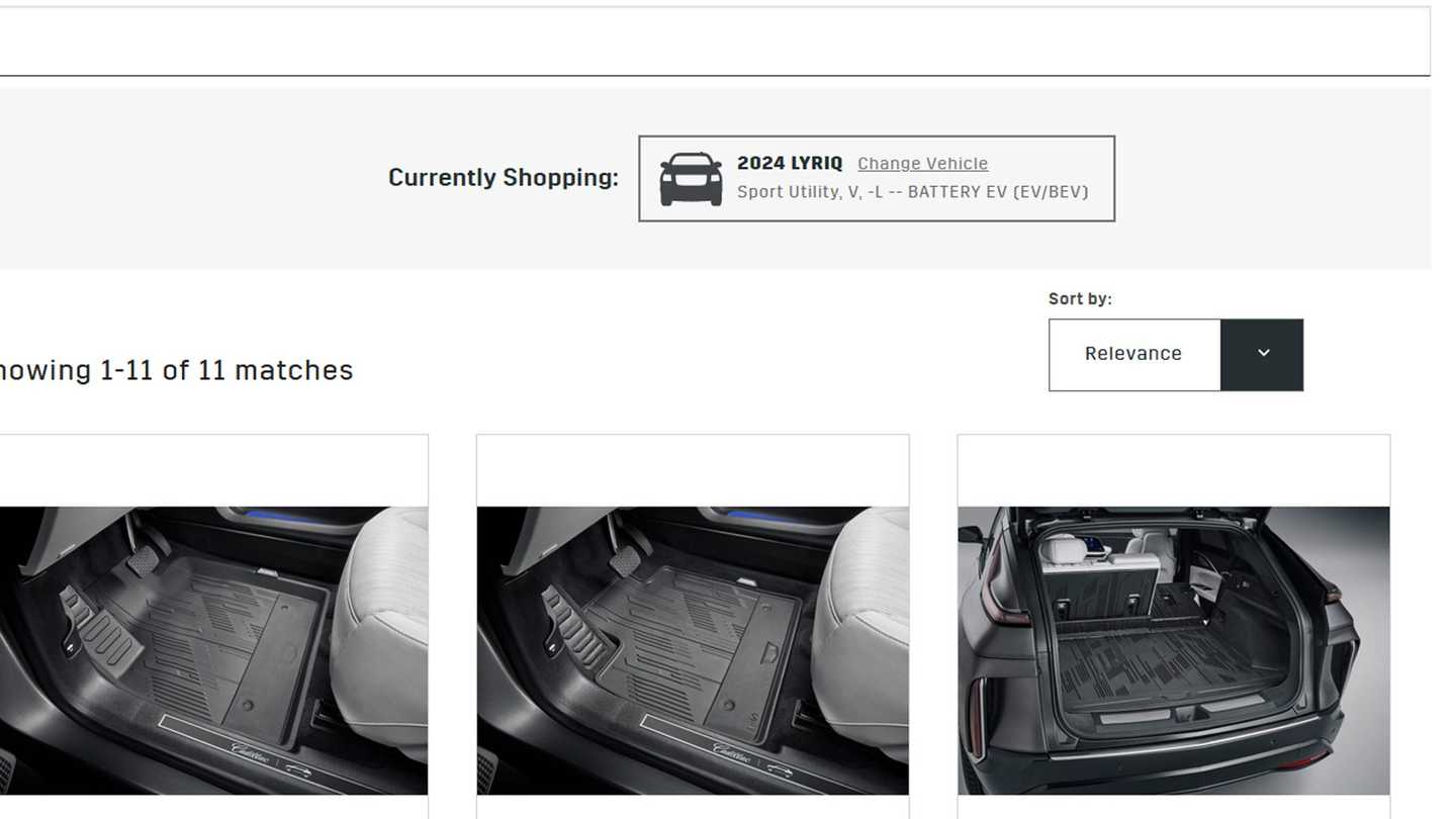 Cadillac Lyriq VSeries May Have Leaked Via Brand's Accessories site