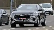 Audi Q8 facelift new spy photo