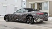 Maserati GranCabrio Folgore Side View Spy Photo