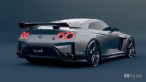 Nissan GT-R R36, renders de Hycade
