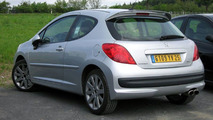 Undisguised Peugeot 207 RC Spy Photos