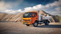 Fuso eCanter con cassone scarrabile