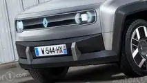 Renault 4 (2025) als erstes Rendering