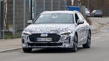 Foto spia anteriore Audi A4 Avant 2024