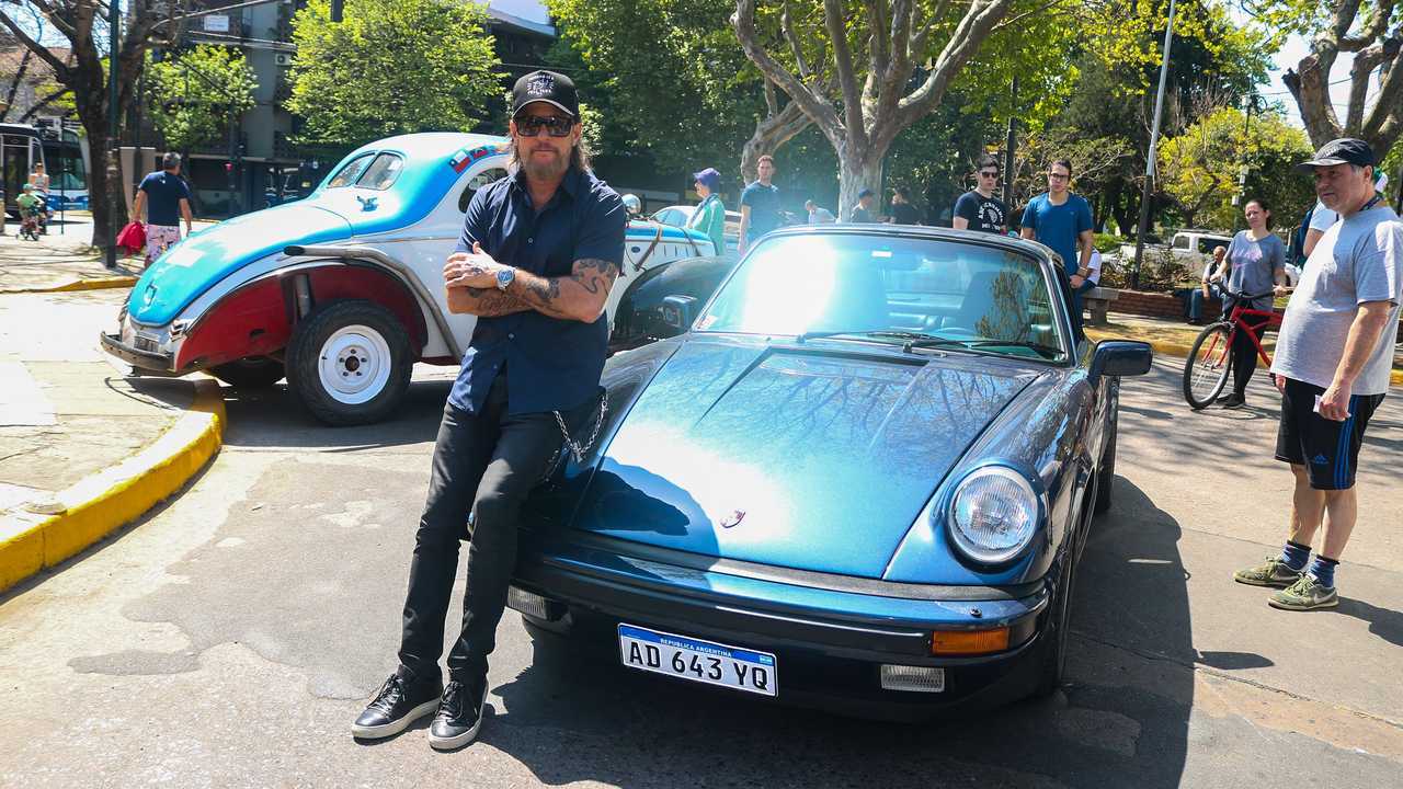 Federico Bonomi llevó a su Porsche 911.