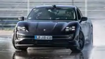 Porsche Taycan EV drift rekoru