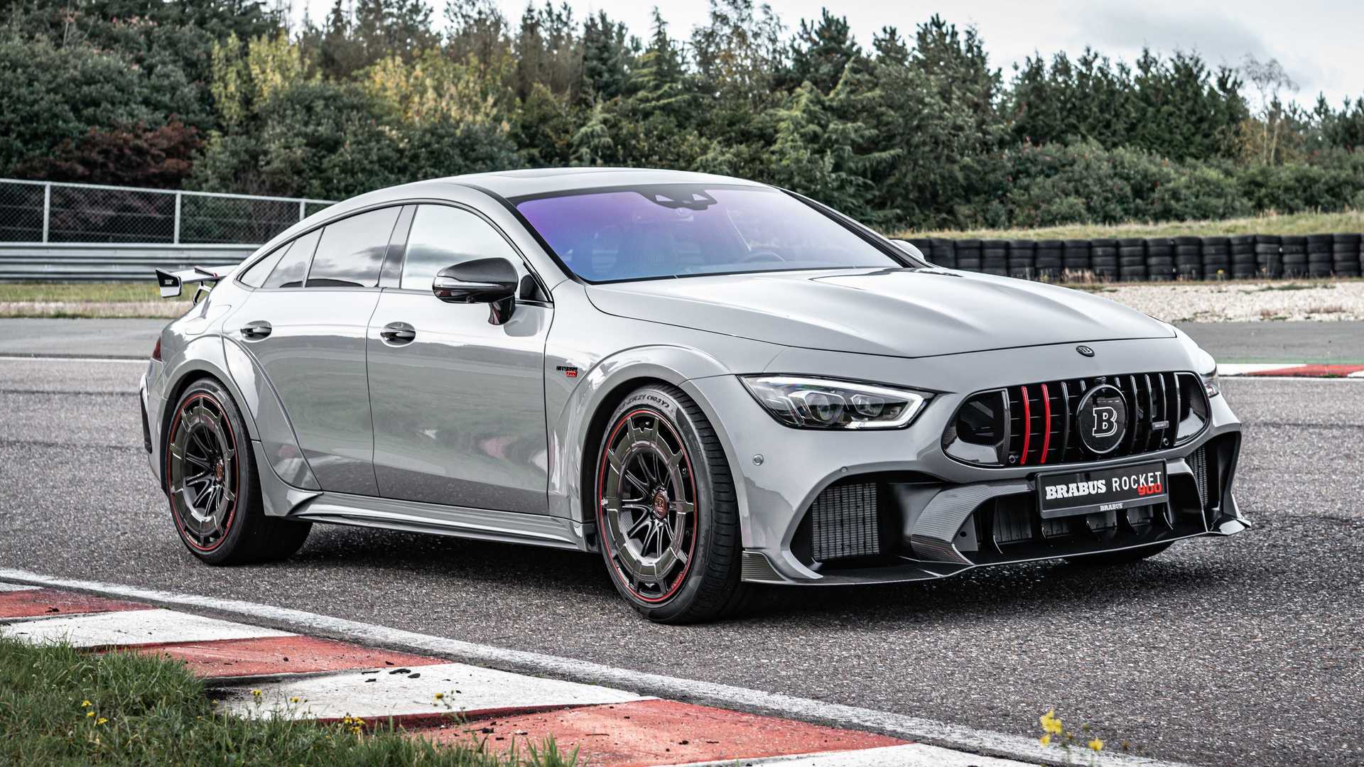 Brabus Rocket 900 Unleashed As Mercedes AMG GT63 S With Mega Power 