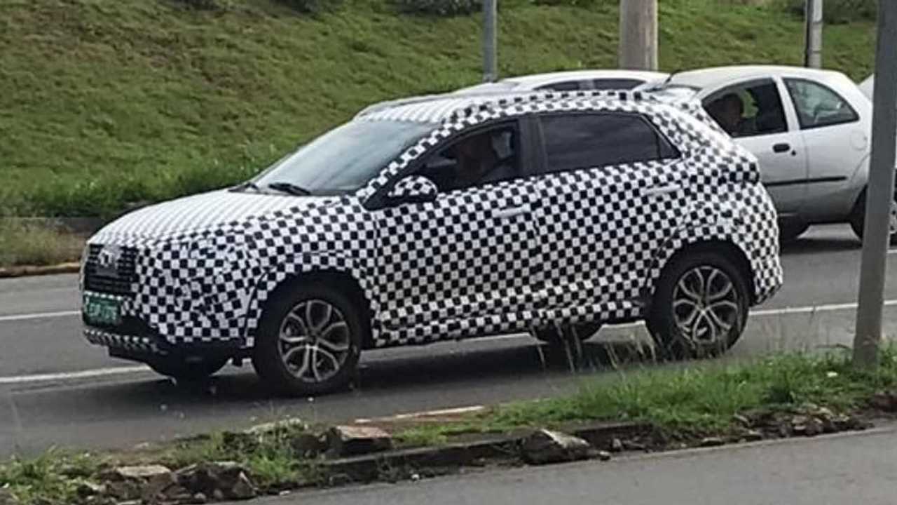 Caoa Chery Tiggo 2 2021 - Flagra no Brasil