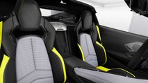 2021 Chevy Corvette Sky Cool Gray/Yellow Strike Seats Visualizer