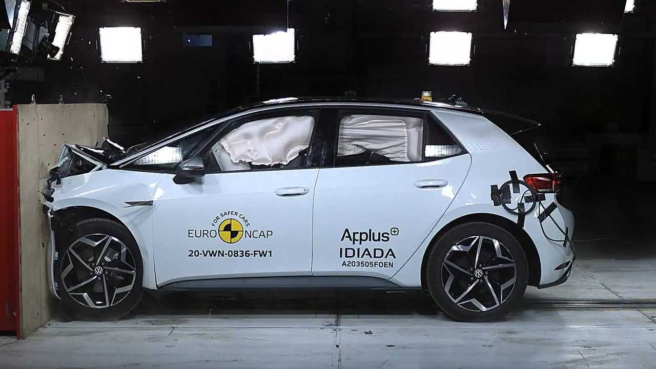 Testes de colisão e segurança Euro NCAP da Volkswagen ID.3 2020
