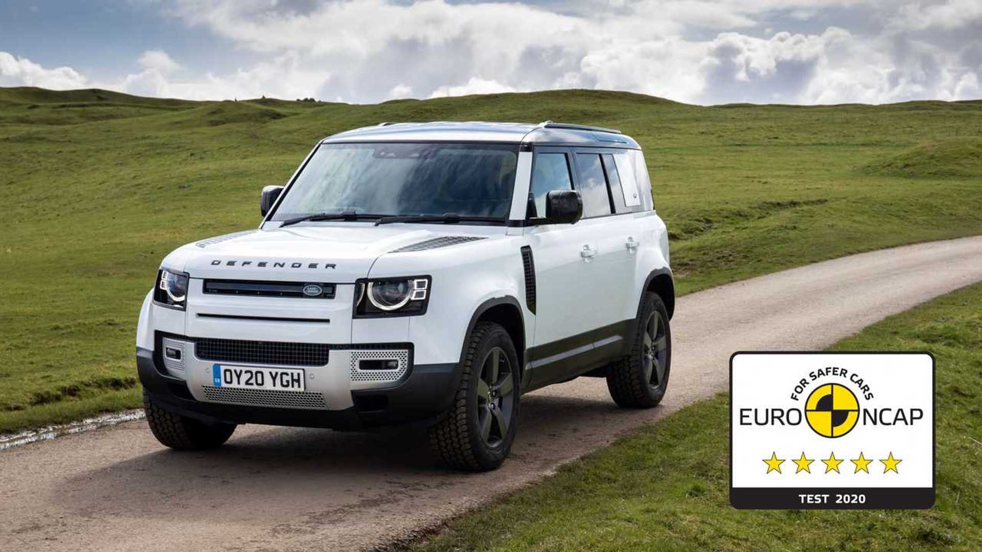 Euro NCAP Five Stars For Land Rover Defender