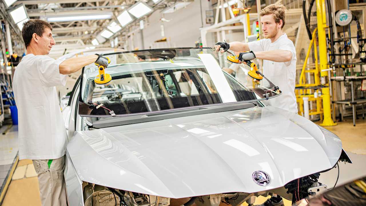 2020 Skoda Octavia production