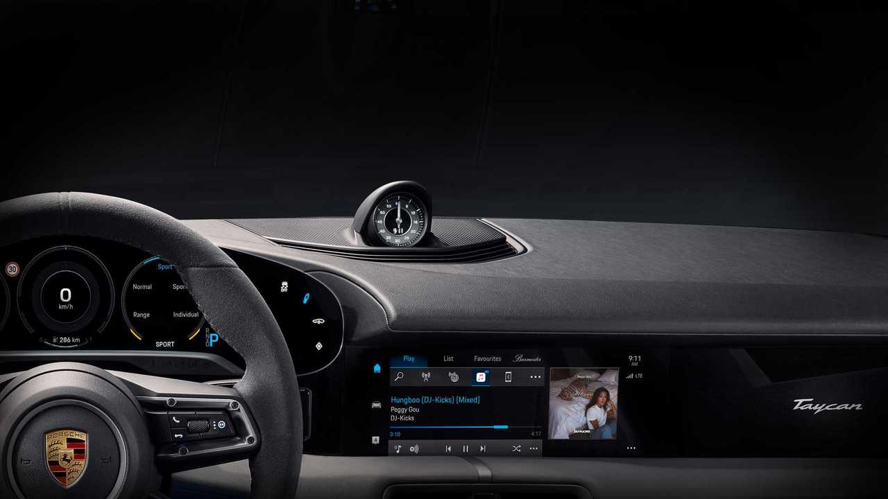 Porsche Taycan adds Apple Music built-in