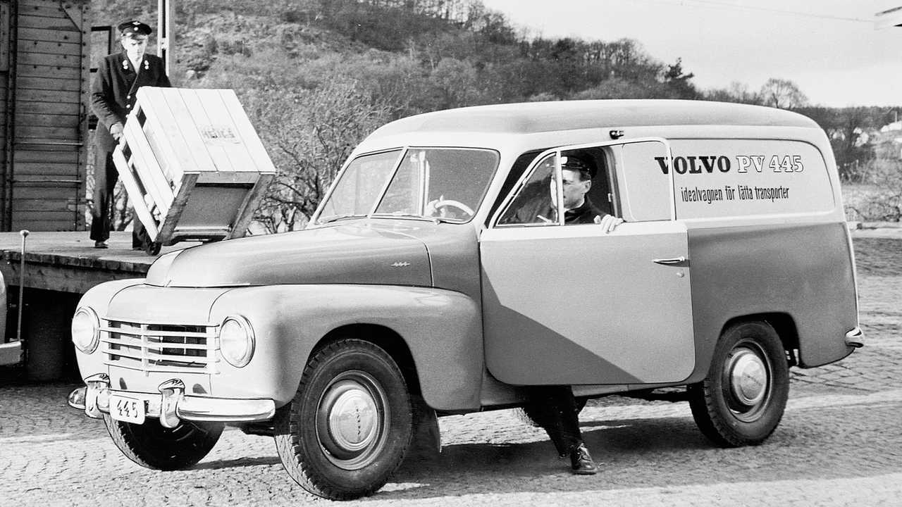 Furgoncini Volvo. PV61, PV445 e P210