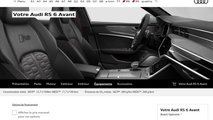 Configuration Audi RS 6 Avant