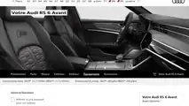 Configuration Audi RS 6 Avant