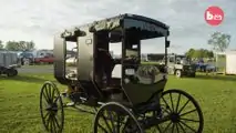 Amish-Kutsche mit Düsentriebwerk