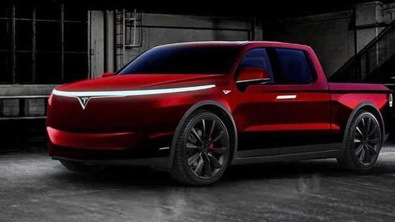 Tesla Pick-up'ı Hayali Tasarımı (Render)