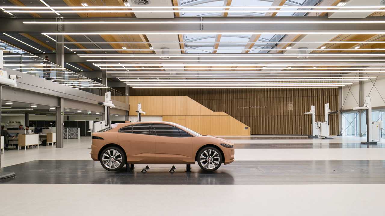 Jaguar's new design studio in Gaydon UK