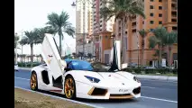 Lamborghini Aventador Roadster National Day Golden Limited Edition