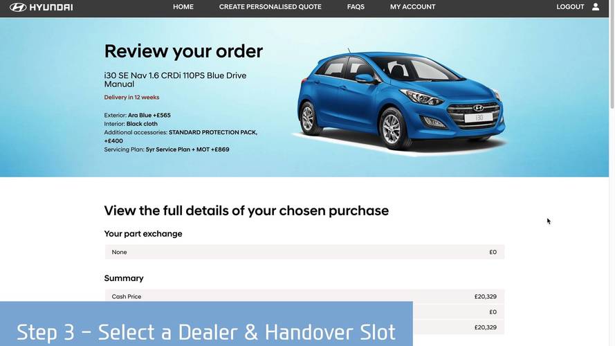 Hyundai's Click to Buy scheme
