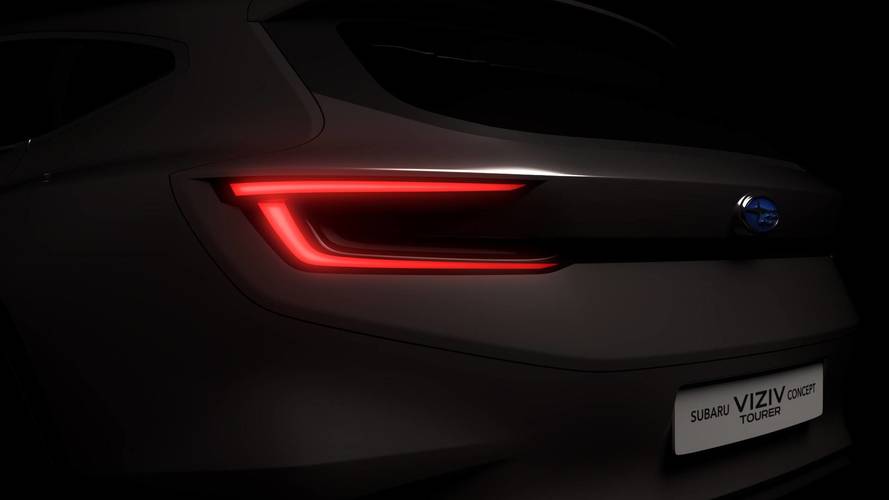 Subaru teases Viziv tourer ahead of Geneva unveil