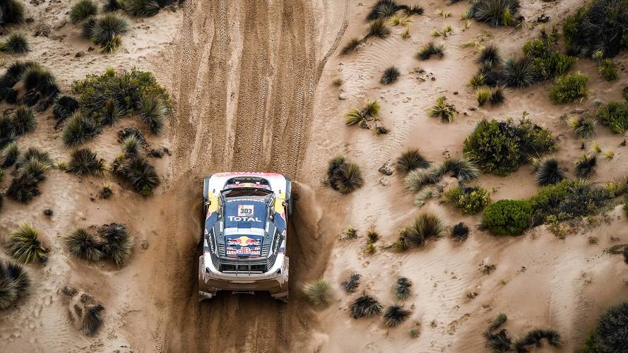 Carlos Sainz, en el Dakar 2018