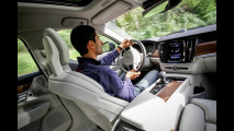 Volvo V90, la prova delle doti stradali 015
