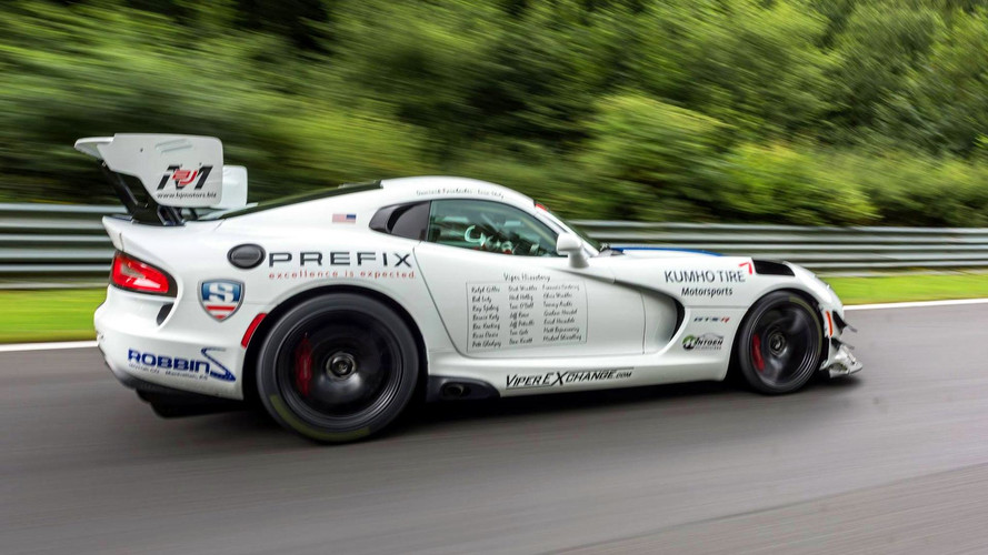 Dodge Viper ACR-E, al asalto del récord de Nürburgring