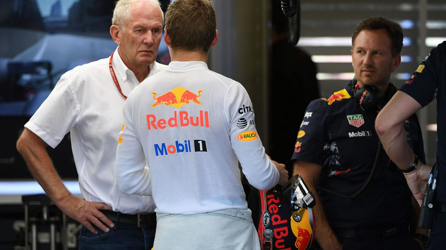 Dr Helmut Marko, Red Bull Motorsport Consultant, Max Verstappen, Red Bull Racing,Christian Horner, Red Bull Racing Team Principal