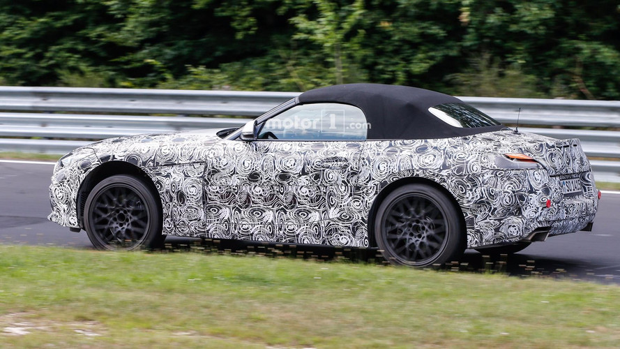 2018 BMW Z4 spy photo