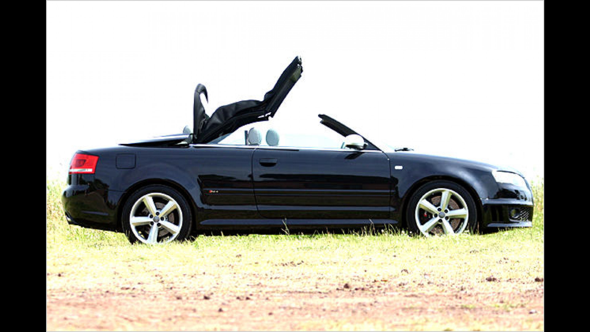 Audi Rs4 Cabriolet Oben Ohne Und H 246 Llisch Schnell