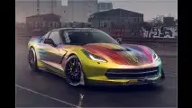 Bunte Power-Corvetten von BBM Motorsport