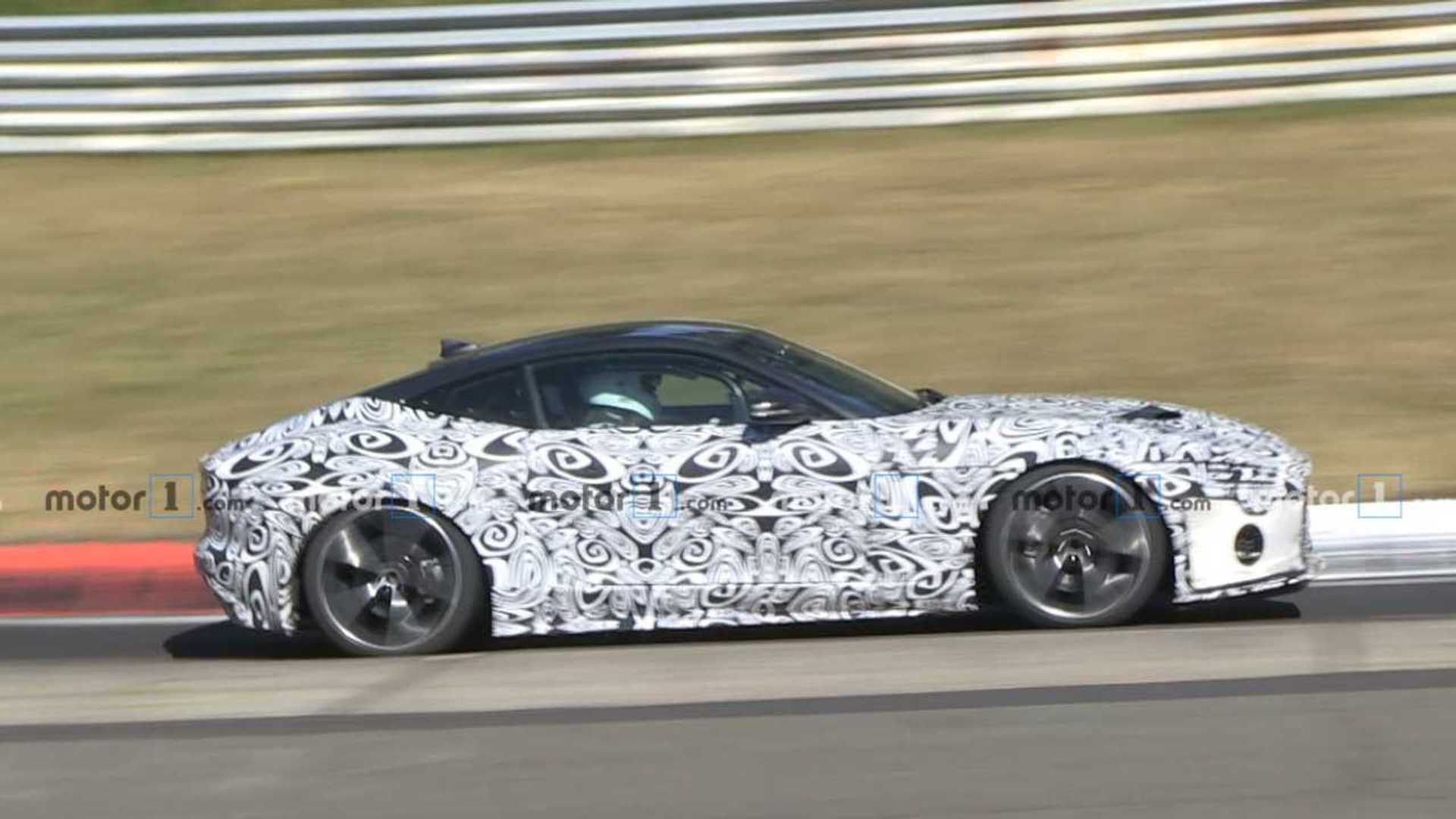 Jaguar F-Type Spy Photo
