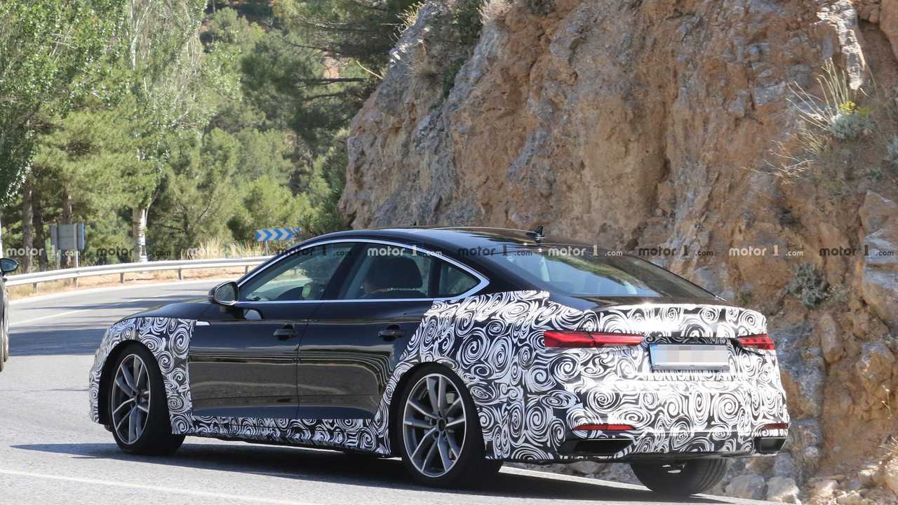Photo d'espionnage de la Audi A5 Sportback