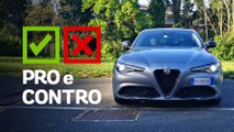 Alfa Romeo Giulia 2.2 AT8 B-Tech, pro e contro