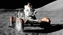 Lunar Roving Vehicle, das einzige Auto auf dem Mond