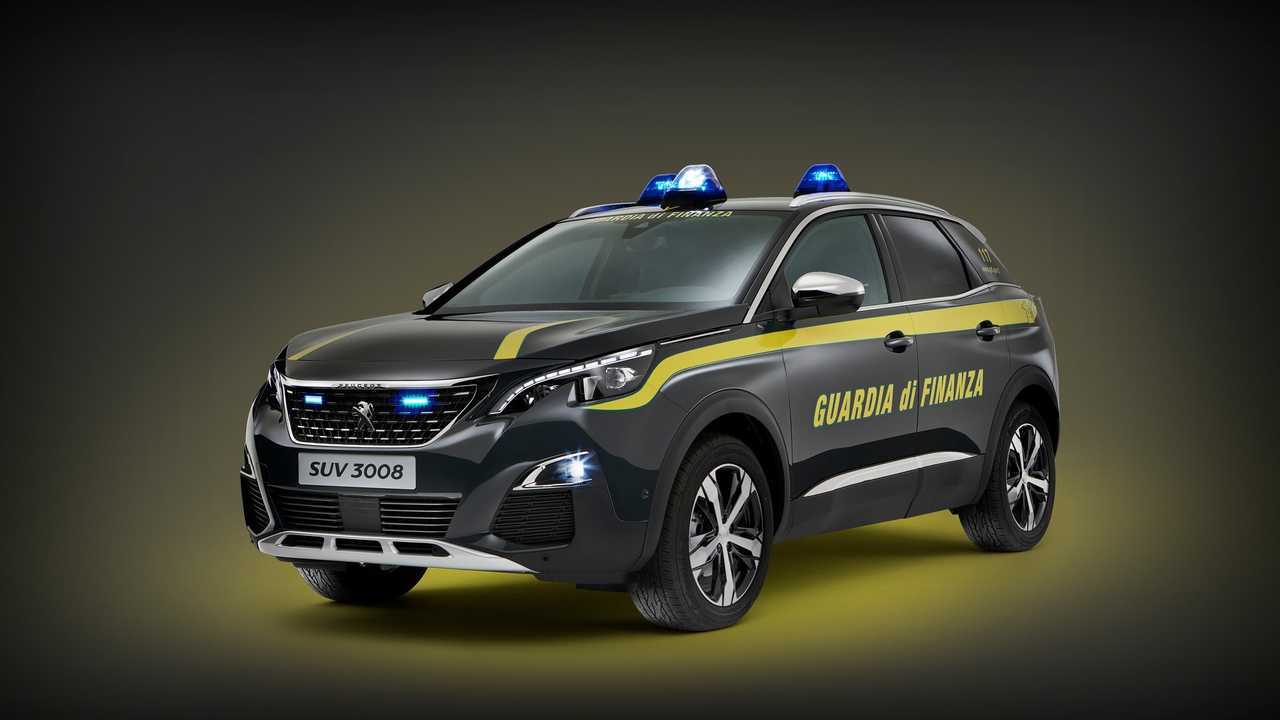 Peugeot 3008 Guardia di Finanza
