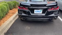 2020 Corvette Stingray in black