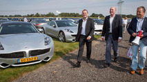 Fisker Karma EV record gathering