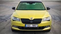 Skoda Superb Sportline with Dragon Skin paint