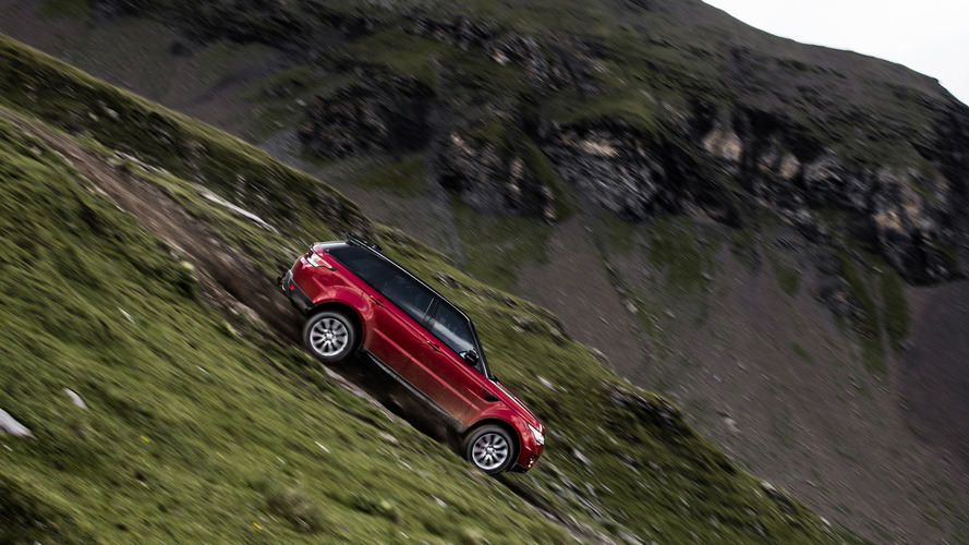 Range Rover Sport face à la Piste Inferno en Suisse