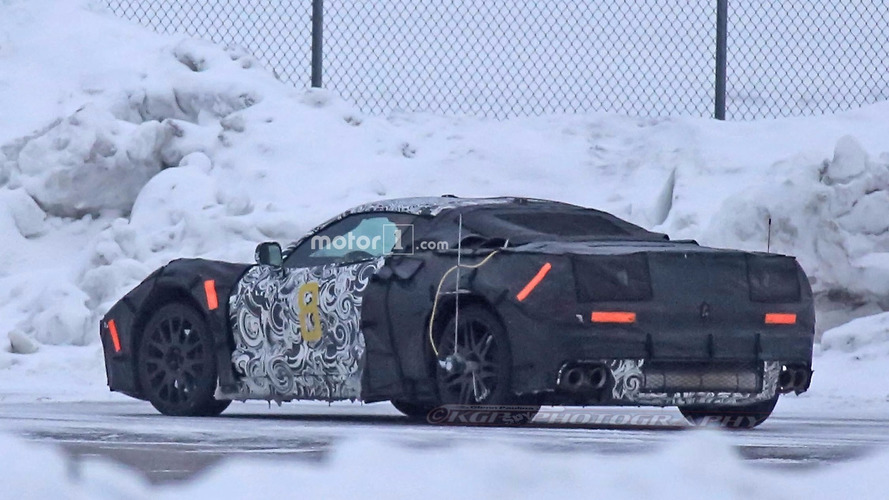 Chevy mid-engine Corvette spy pics